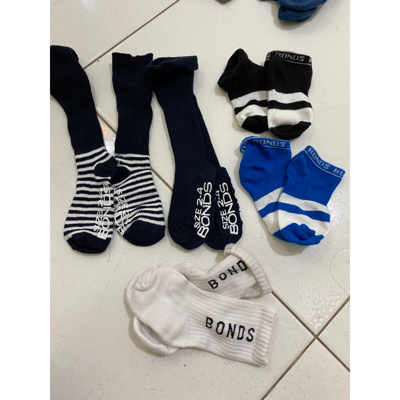 set kaos kaki anak merk bonds australia
