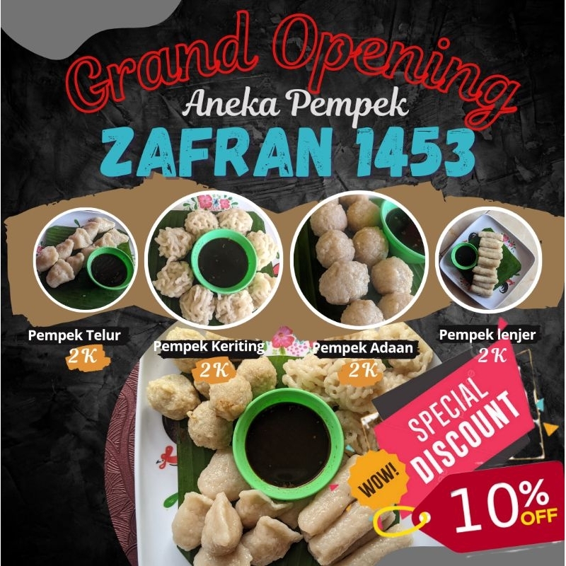 

Aneka Pempek Zafran 1453