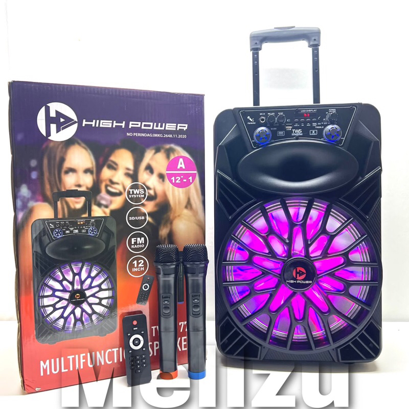 Speaker Portable Wireless High Power 777 A -12 inch Bluetooth