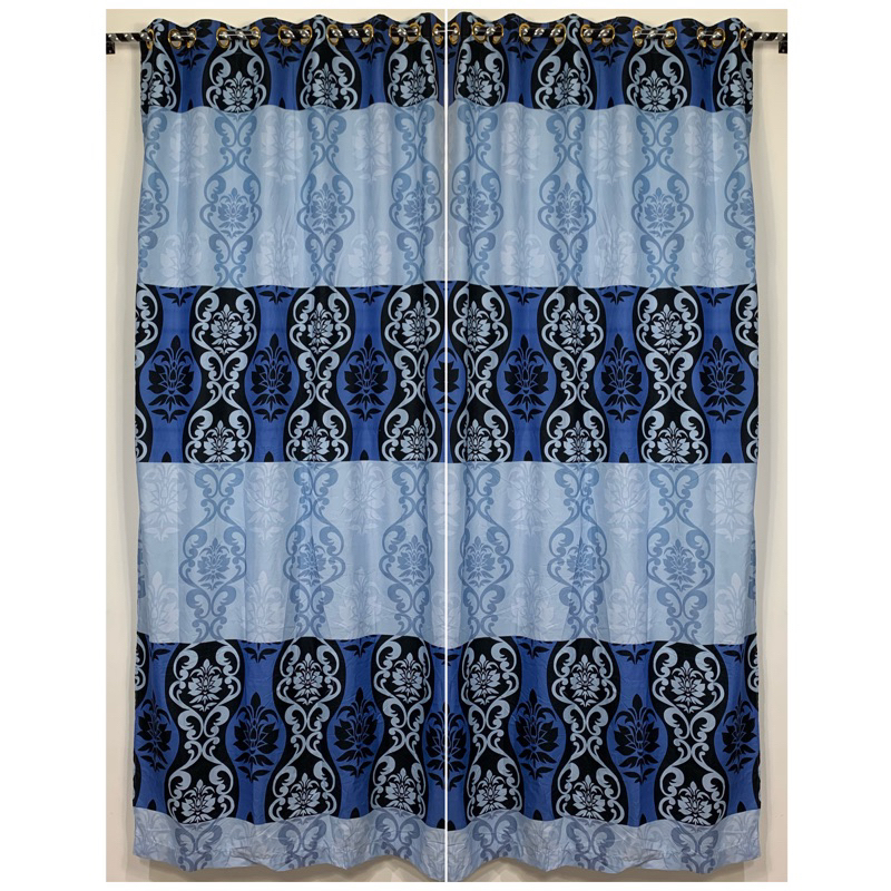 Gorden Smokring 12 Ring Polymicro Pintu Atau Jendela Motif Sultan Greynium