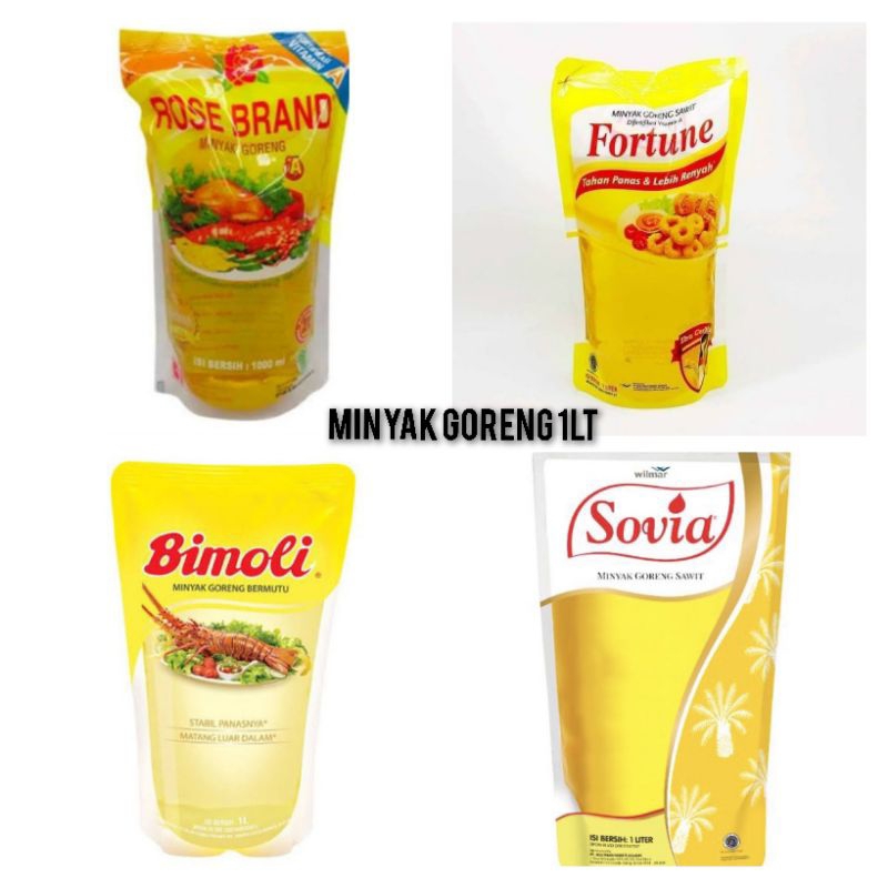 

Minyak goreng 1liter