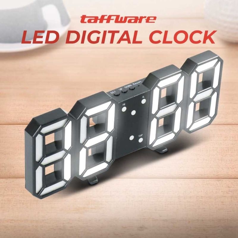 Jam Meja LED Digital Clock