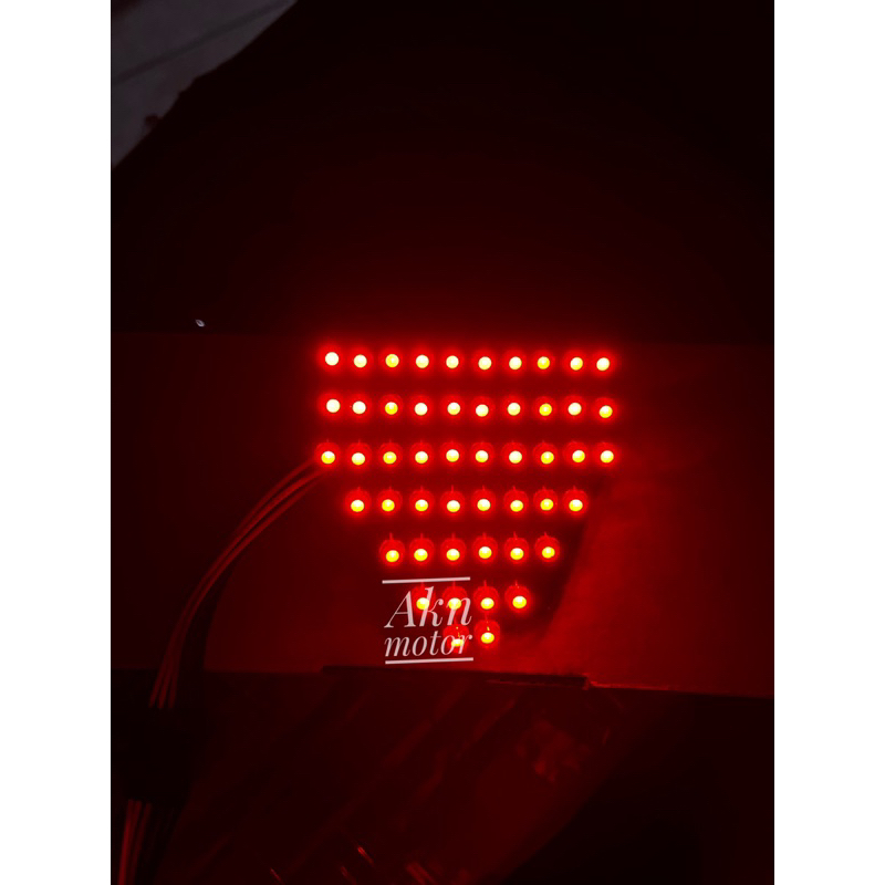 Stoplamp running honda beat fi 2013-2020 beat deluxe 2020-2023 papan lampu stop LED 8 MODE beat FI DELUXE STREET