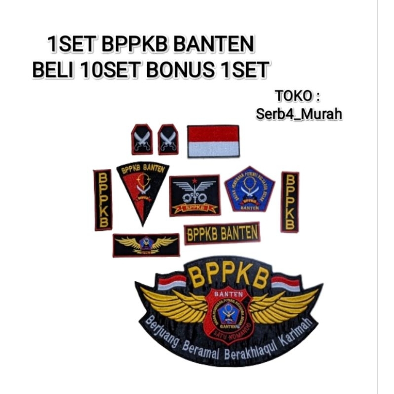BPPKB BANTEN 1SET LENGKAP bet/atribut