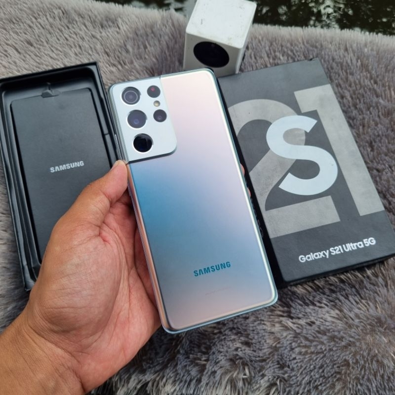 Samsung S21 Ultra 5G 16/512gb Fulset Mulus 98%