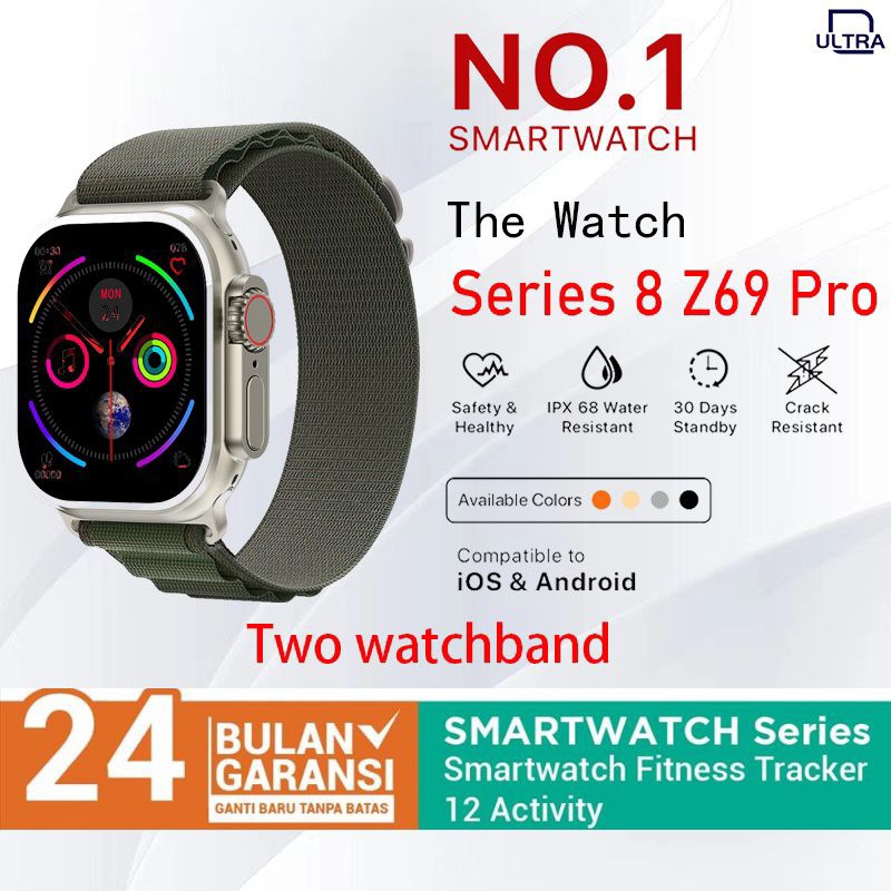 Z69 Pro Smart Watch 1.92 Inch/Ultra-High Definition Smooth Screen