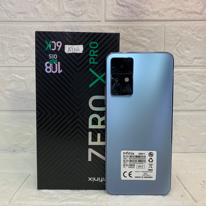 Infinix Zero X Pro 8/256Gb Fullset Second