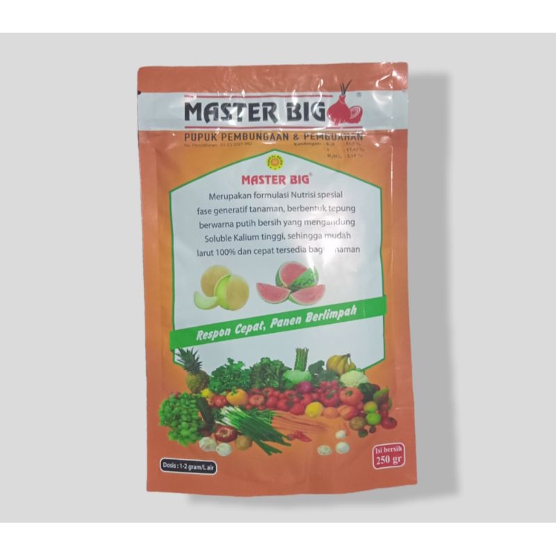 MASTER BIG 250 gr Pupuk Pembungaan Dan Pembuahan