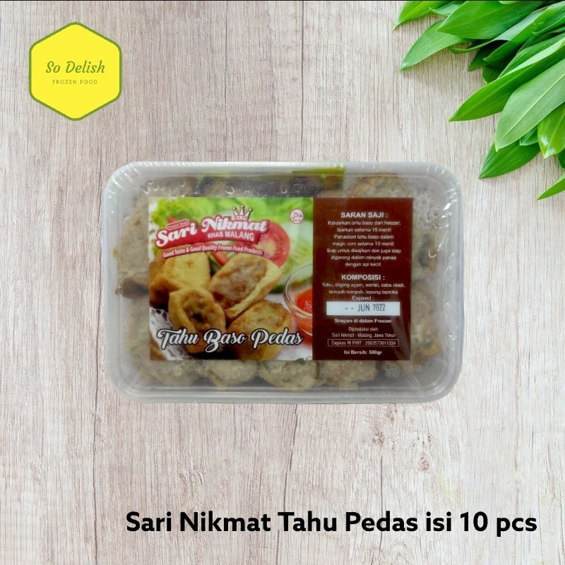 

sari nikmat tahu bakso pedas