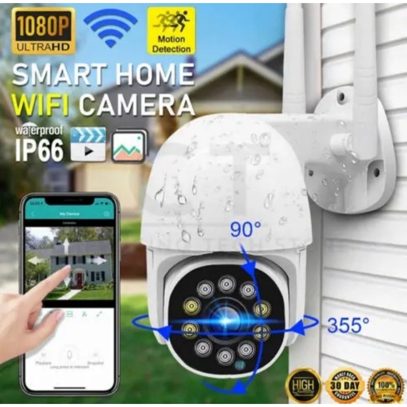 CCTV PTZ V380 PRO OUTDOOR INDOOR ANTI AIR WATERPROOF