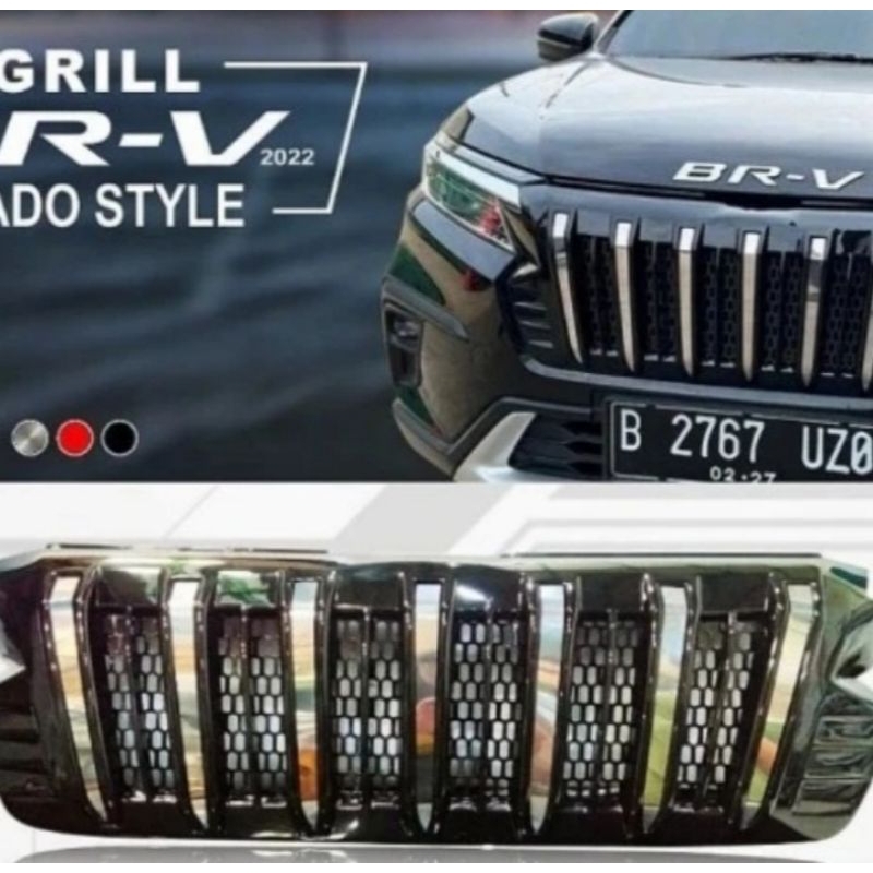 grill Apollo Honda BRV 2022 glosy