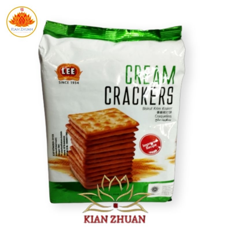 Lee Biscuits Crackers Cream, Sugar, Tasty, Original, Corn, Sweet Corn dan Daily Delight