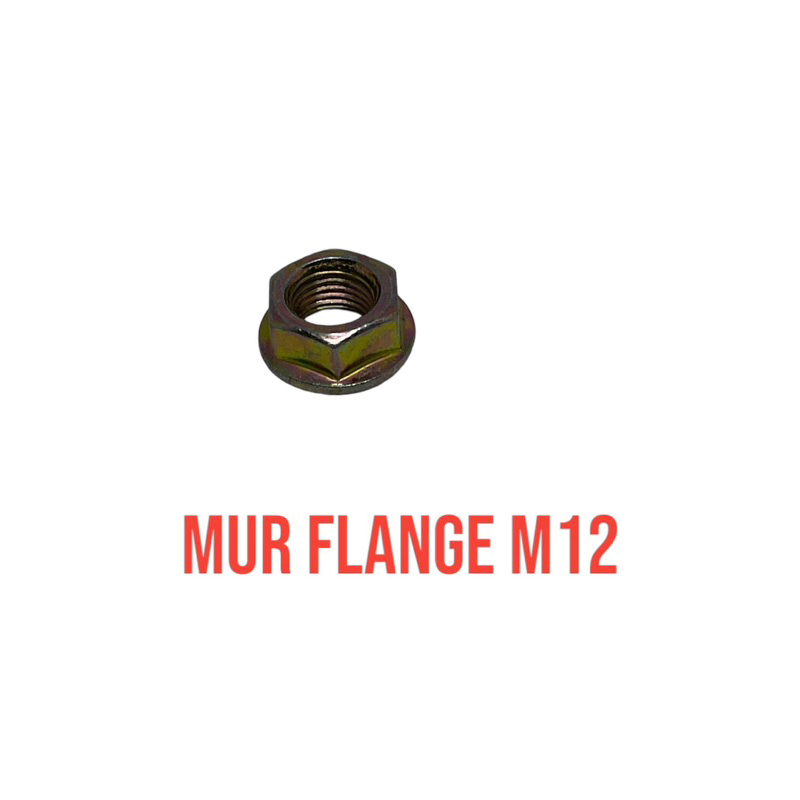 MUR FLANGE MUR TOPI M12 KUNCI 17