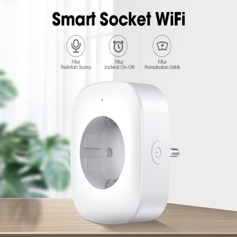 Acome SMART Socket ASS01 Collokan Steaker Stop Kontak Aplikasi Original Garansi Resmi