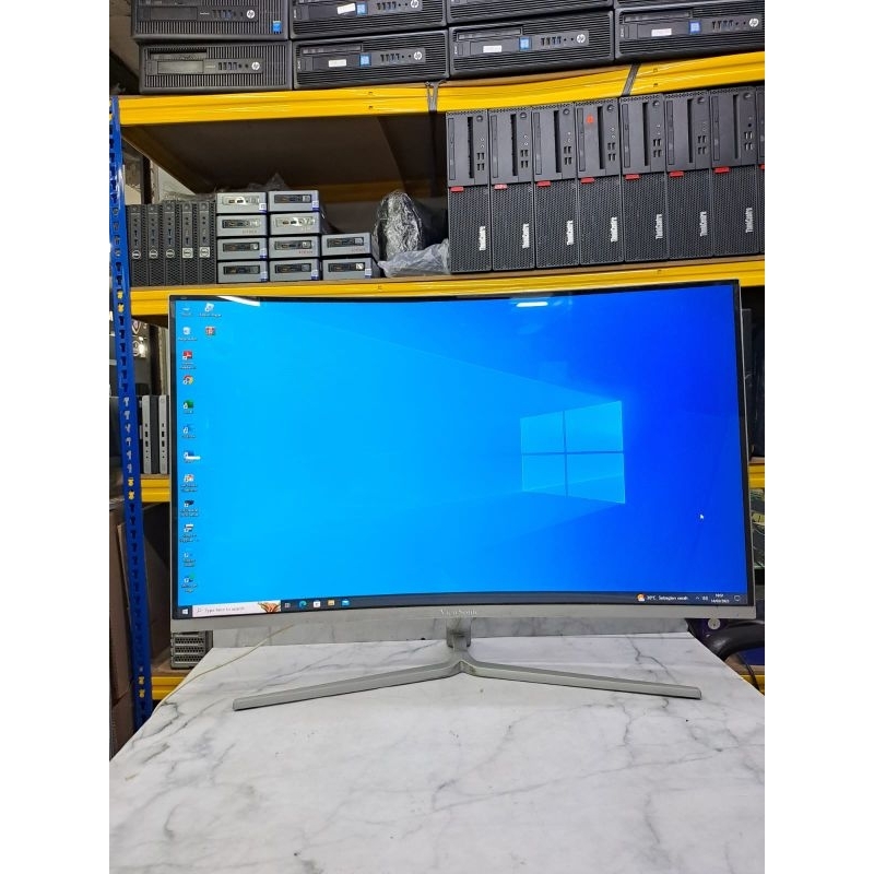 MONITOR LED VIEWSONIC VX3258 PC MHD 32 INCH LAYAR FREMLES CURVE 165 HZ MULUS