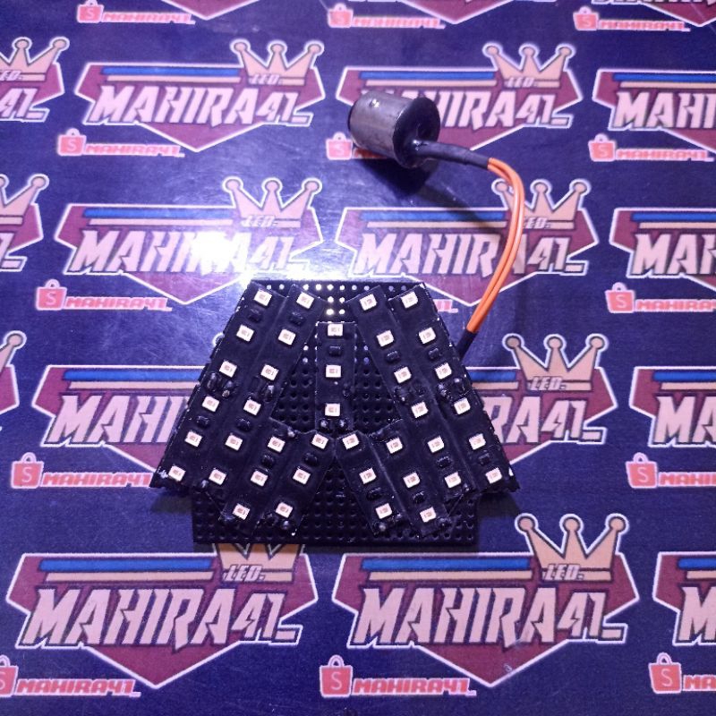 STOPLAMP BEAT KARBU LED SMD 8 MODE