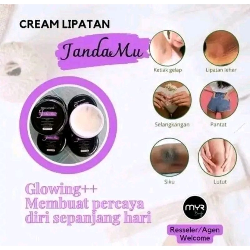 CREAM PEMUTIH LIPATAN JANDAMU. ORIGINAL