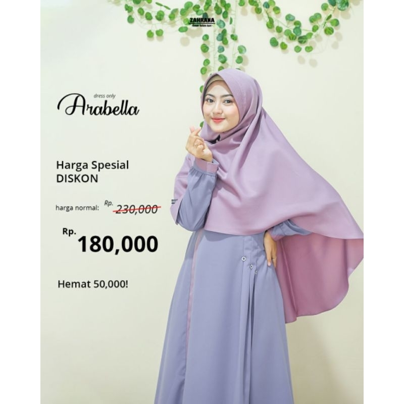 GAMIS ARABELLA DO. BY. ZAHRANA INDAH