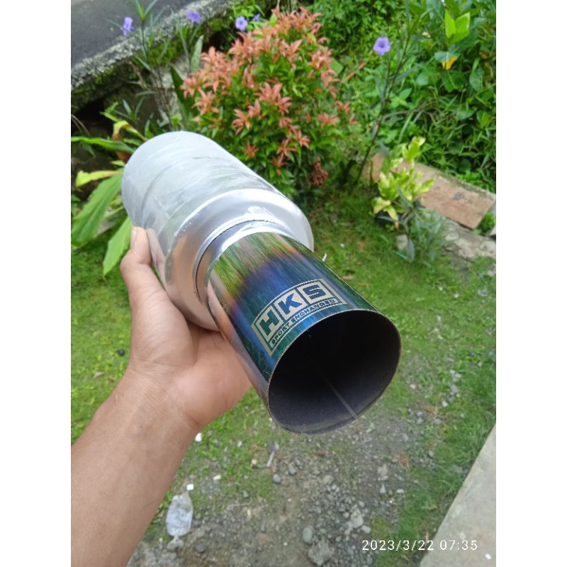 COD knalpot mobil racing hks termurah suara worr bass dan gahar kering untuk semua jenis mobil