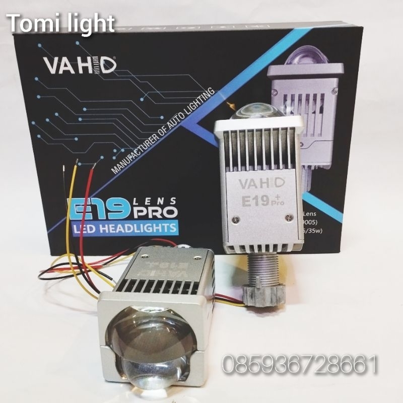 biled Vahid e19|55watt|2 inch|mini leser projector e19 sepasang only