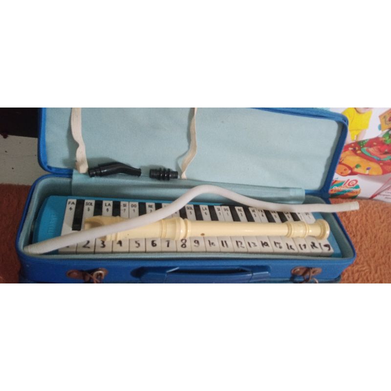 Pianika koper suling Yamaha Preloved