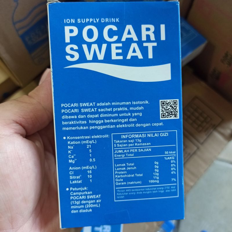 

Minuman Serbuk Isotonik Pocari Sweat