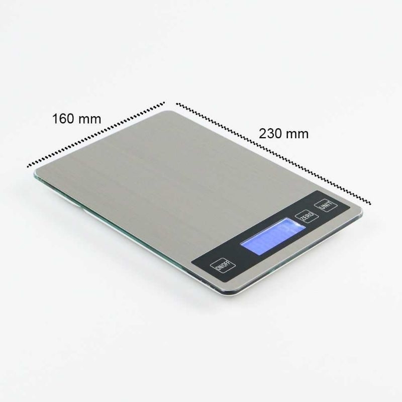 DHOME Timbangan Dapur Digital Kitchen Scale 15kg Akurasi 1g - JJ210