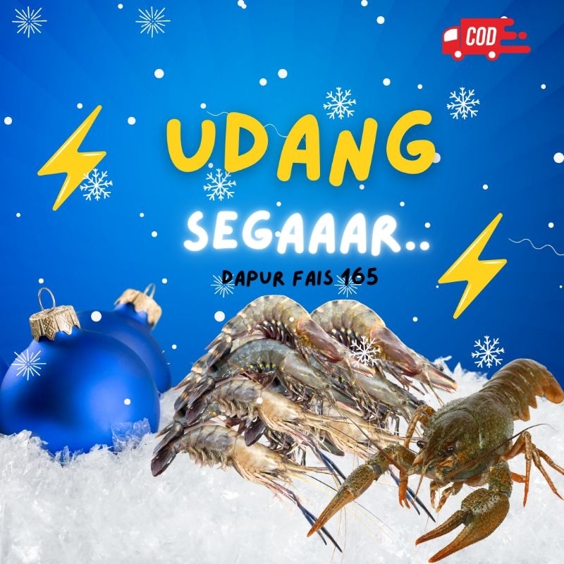 

UDANG SEGAAR, ...FRESH... 1 kg