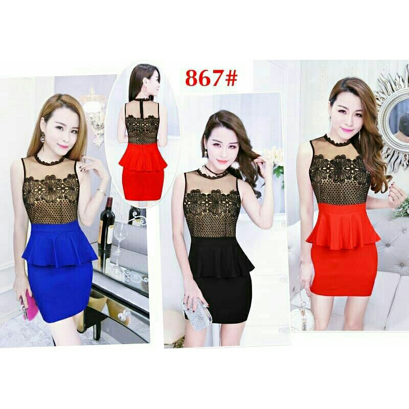 DRESS KATUN STREET PREMIUM IMPORT 867