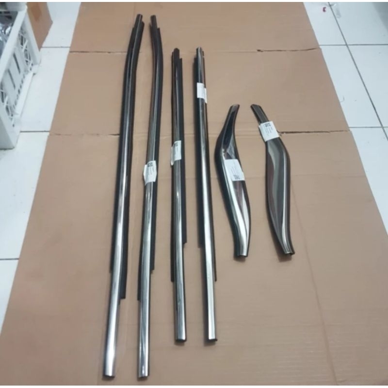 Pelipit Kaca & List Kaca MAti TOYOTA FORTUNER VRZ 2015 Up