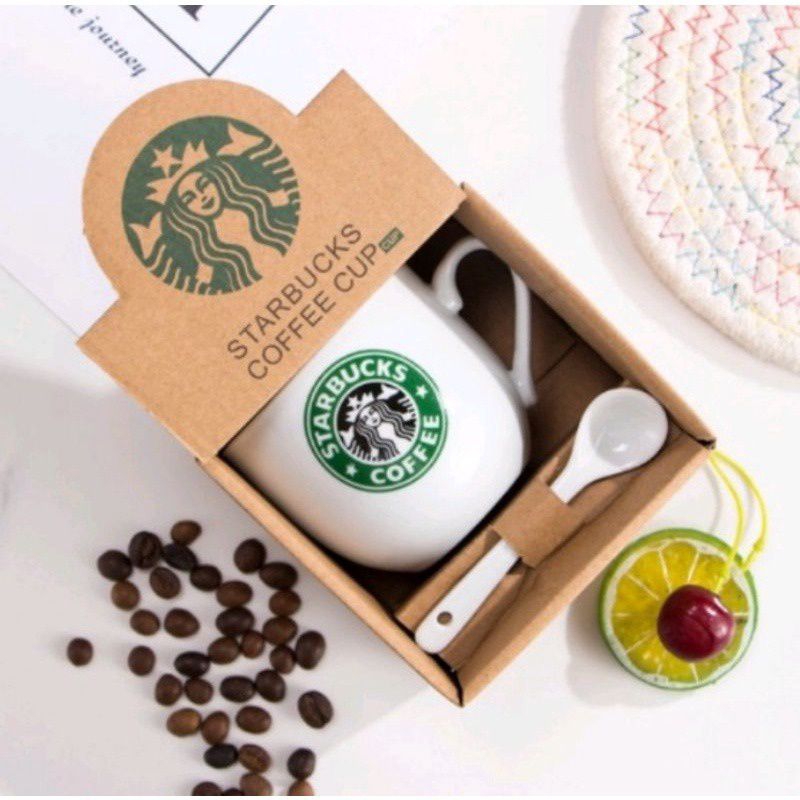 GELAS KOPI CANGKIR KOPI KERAMIK CANGKIR KERAMIK MUG KERAMIK STARBUCKS