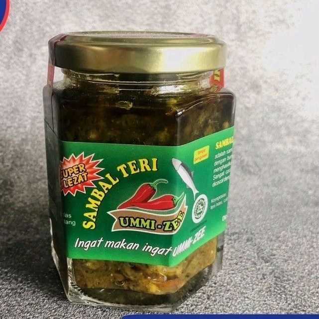

sambal teri ummi zee 175gr khas cilacap