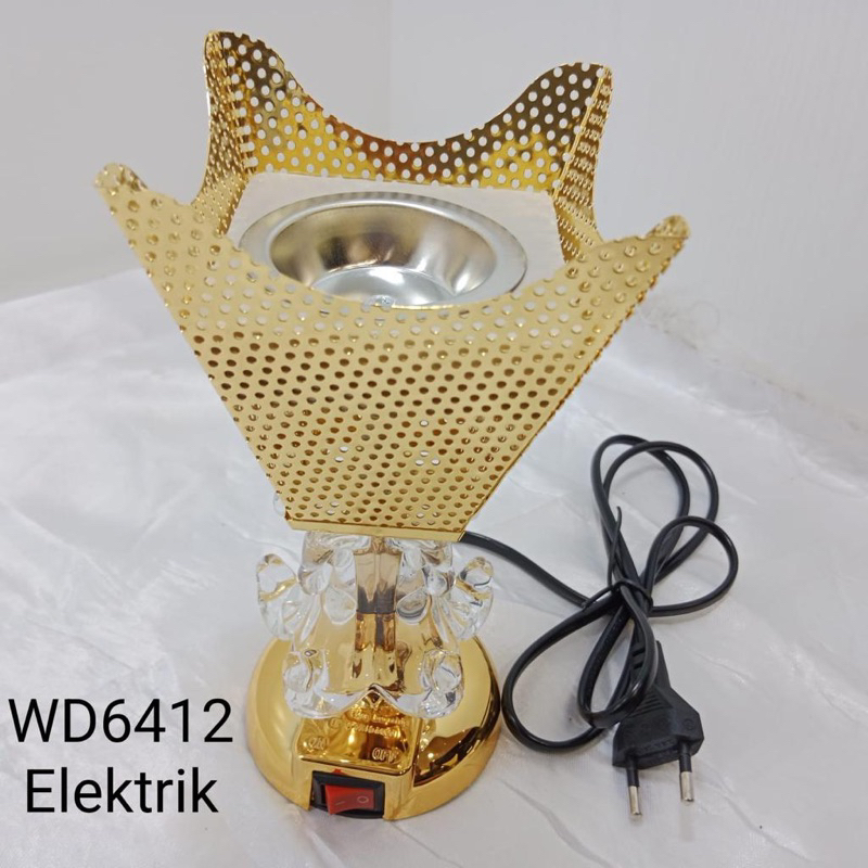 MABKHARA / PRAPEN LISTRIK LAMPU / NON LAMPU GOLD MEWAH