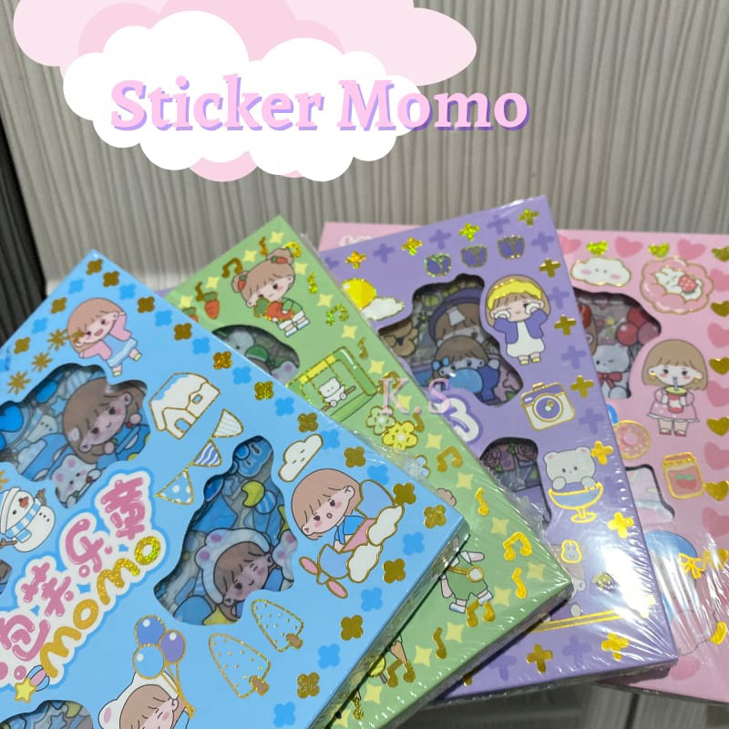

Grosir Sticker Momo Beragam Motif Kartun Korea Anti Air