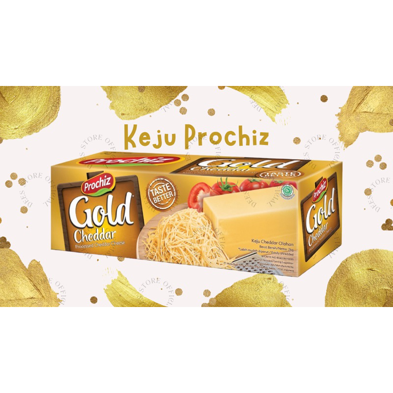 

Keju Prochiz Gold Cheddar 2Kg