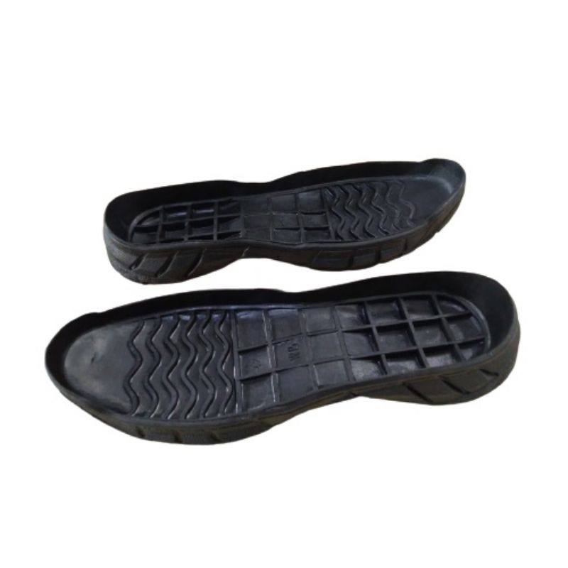 outsole sol sepatu PDL wb hitam dan krem