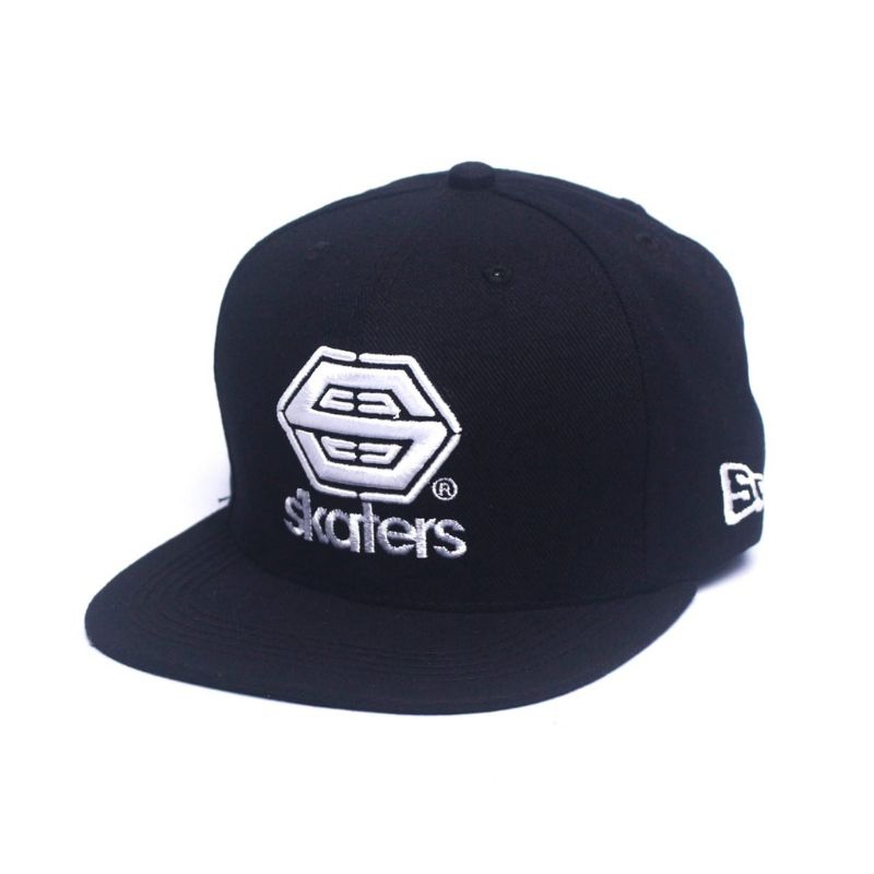 TOPI SKATERS WC016 / SNAPBACK ORIGINAL BLACK
