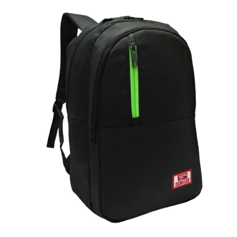 Tas Ransel Sekolah ZENOZE 290555/Backpack ZENOZE Hitam Multi