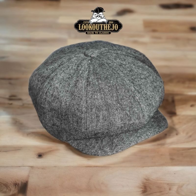 TOPI MAFIA NEWSBOY HAT ORIGINAL LOOKOUTHEJO