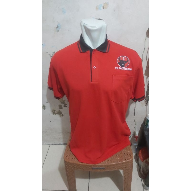 Kaos PDI perjuangan/kaos pdip terbaru/kaos pdip lengan pendek