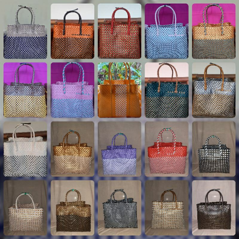 Tas Anyaman Plastik / Tas Jali Uk Jumbo