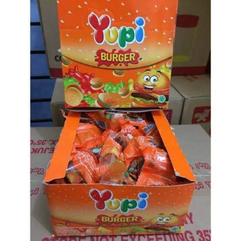 

YUPI BURGER 1 BOX ISI 12 PCS 1000an