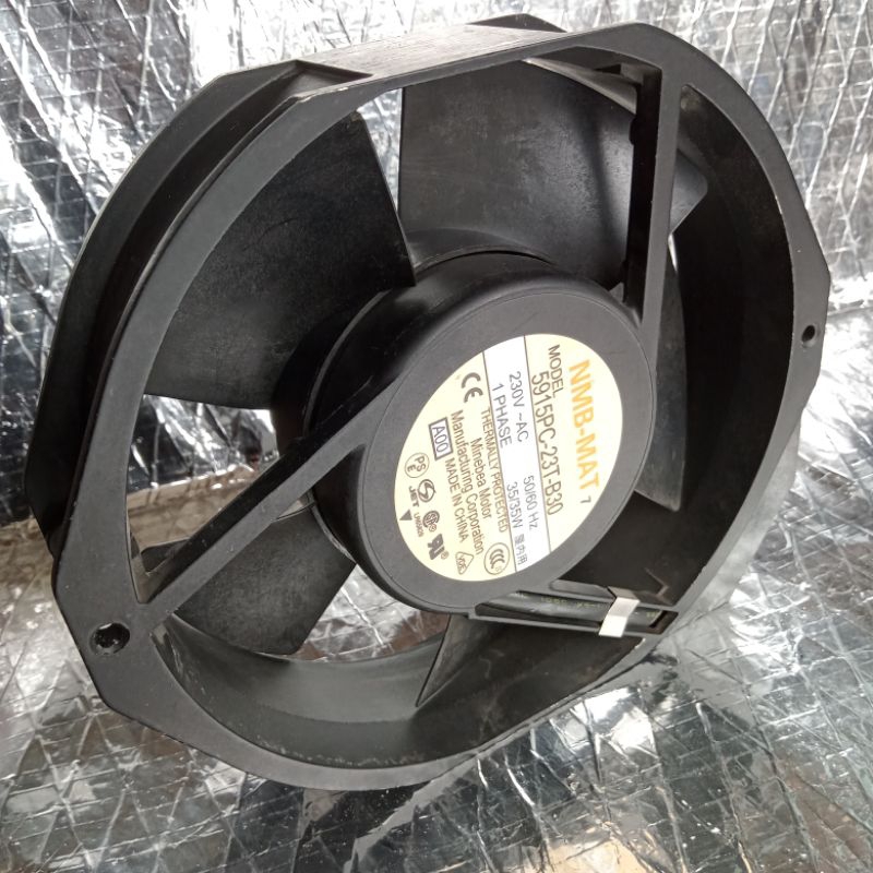 Kipas Fan AC Blower 220V Minebea 5915PC-23T-B30 NMB-MAT