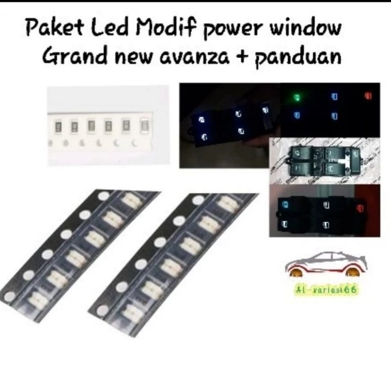 led modif power window Avanza/xenia/calya/sigra/rush/terios
