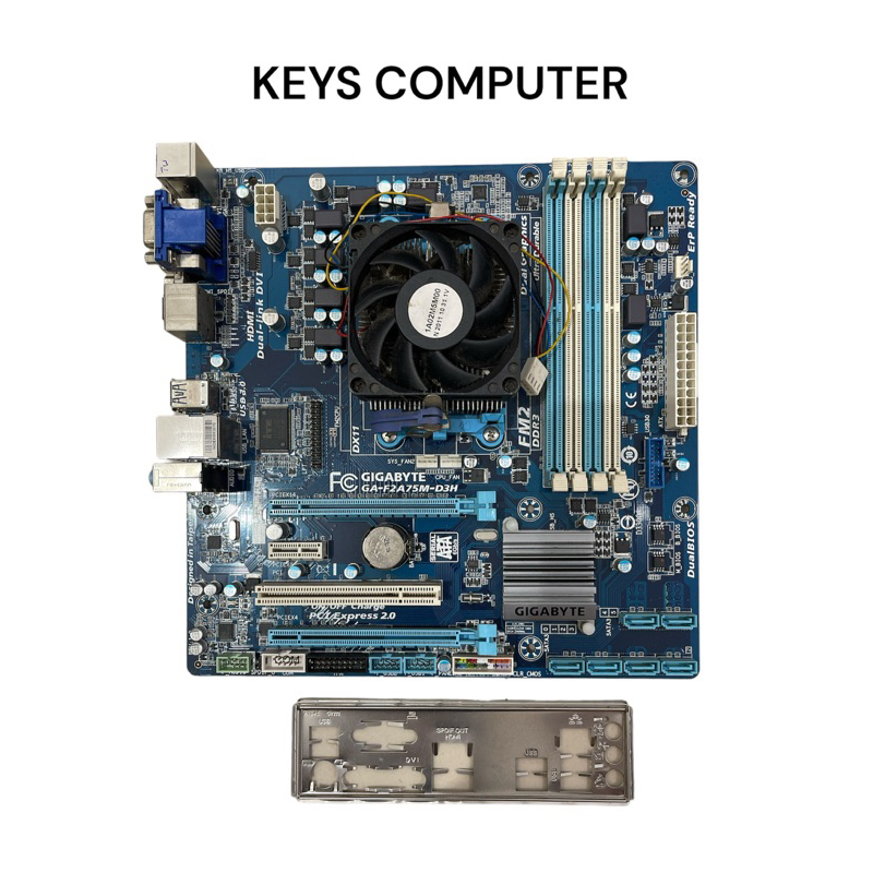 PAKETAN AMD APU A10 5800 MOBO FM2 DDR3 ONBOARD - FAN AMD