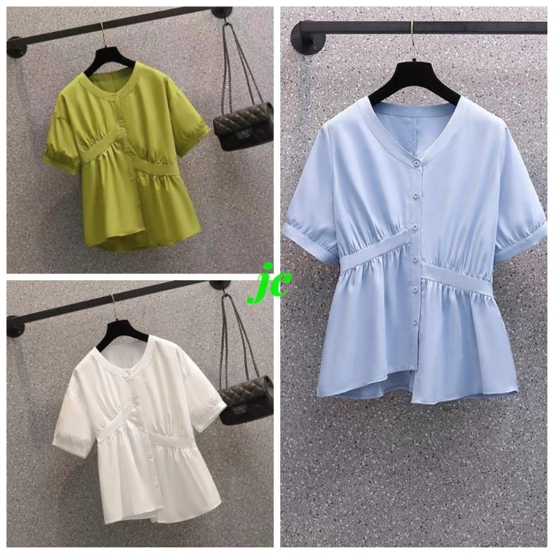 JCMC - Blouse Kara / Blouse Wanita Simple Terbaru Kekinian