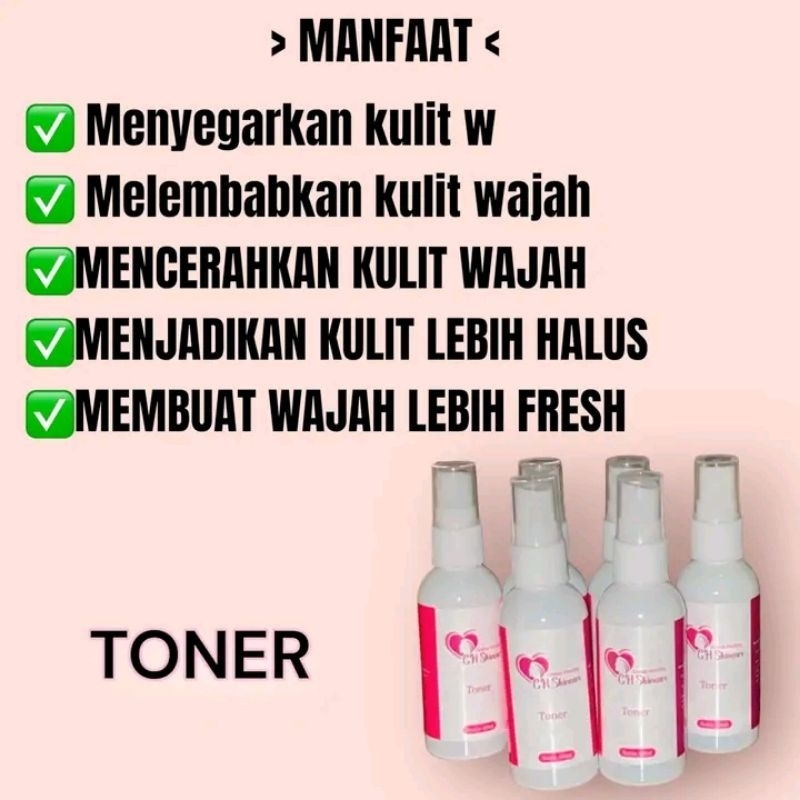 Toner CH skincare