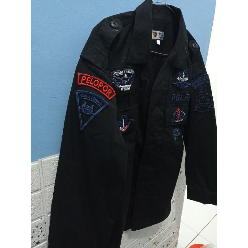 PDL brimob tactical halus,HITAM ,COKLAT,HIJAU,LORENG ,pesan ukuran, KAIN BISA REQUEST.
