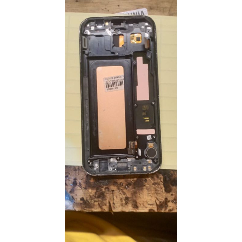 frame lcd Samsung a720 A7 2017 ori copotan bonus lcd buat tes