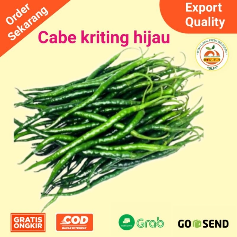 

CABE KRITING HIJAU/CABAI KRITING HIJAU